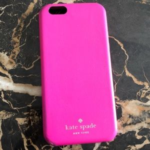 Kate Spade hot pink iPhone 6 case